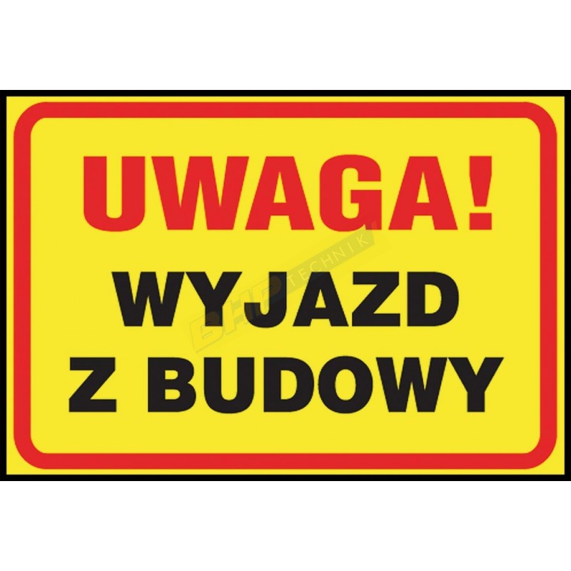 Znak Tablica Budowlana Uwaga Roboty Budowlane Tabliczka