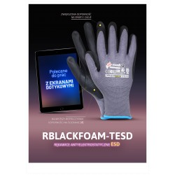 DRAGON RBLACKFOAM-TESD rękawice