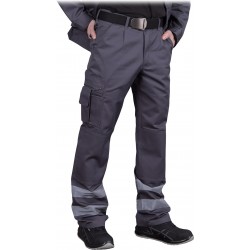 Spodnie ochronne z pasami odblaskowymi - LEBER HOLLMAN VOBSTER_X - Spodnie robocze do pasa #1