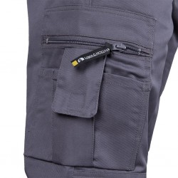 Spodnie ochronne ogrodniczki z pasami odblaskowymi - LEBER HOLLMAN BISTER_X - Spodnie robocze na szelki #5
