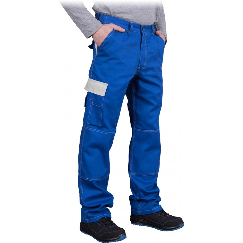 Spodnie ochronne do pasa LHOLLMAN HAMMER - Bawełniane spodnie robocze