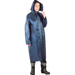 Mocny Płaszcz przeciwdeszczowy REIS PPDPU - gruba i elastyczna deszczówka z kapturem (DESZCZAK) #1
