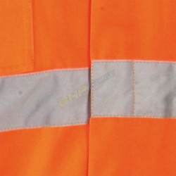 Komplet odzieży ostrzegawczej REIS UL  - Pomarańczowe ubranie robocze bluza i spodnie ogrodniczki #3