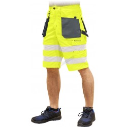 Odblaskowe spodenki robocze