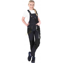 Damskie spodnie ochronne ogrodniczki OGRIFOX OX.05.258 - Spodnie robocze z szelkami dla kobiet #1