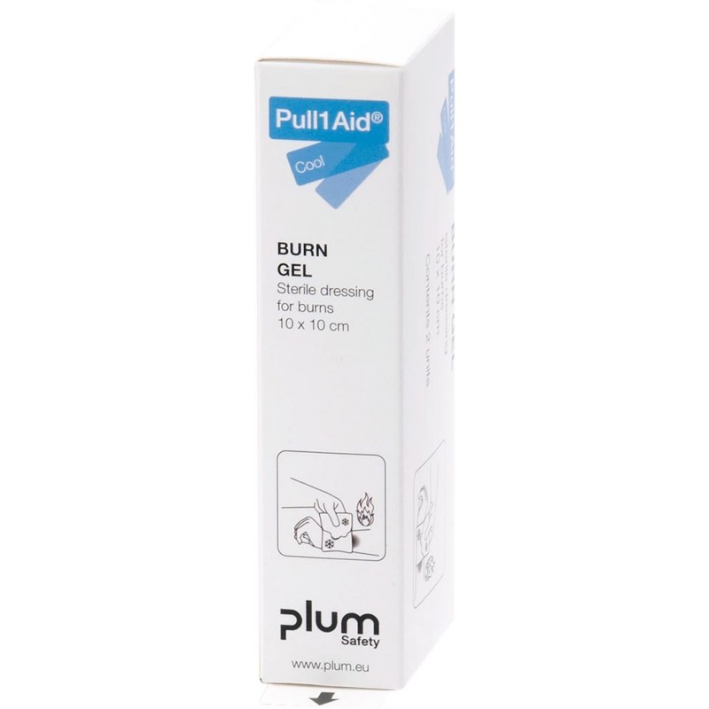 O PATRUNEK NA OPARZENIA PLUM Burn Gel wkład do stacji Pull1Aid