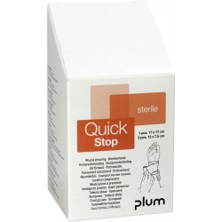 OPATRUNEK NA RANY PLUM Quic Pull1Aid, QuickSafe Completek Stop  wkład