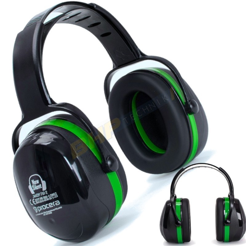 Nauszniki przeciwhałasowe, PROCERA NEW SILENT JANDY™ FM-2, ochronniki słuchu SŁUCHAWKI bhp Nauszniki przeciwhałasowe, PROCERA NEW SILENT JANDY™ FM-2, ochronniki słuchu SŁUCHAWKI bhp