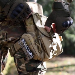 Saszetka Tacticatl Guard TG-LEGBAG_COY - Torba Saszetka biodrowa na nogę taktyczna Survival