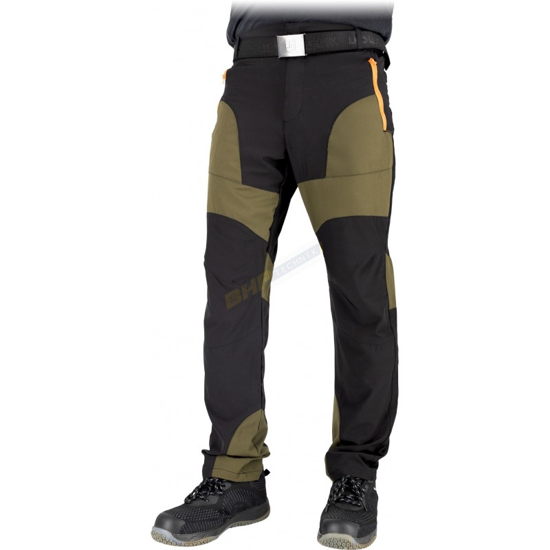 SPODNIE OCHRONNE DO PASA OUTDOOROWE OUTDOOR LEKKIE SPODNIE ROBOCZE ELASTYCZNE REIS VENTURA