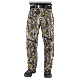 SPODNIE OCHRONNE OCIEPLANE DO PASA