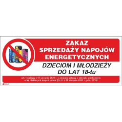 Zakaz sprzedaży napojów energetycznych