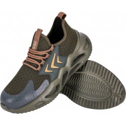 BUTY OCHRONNE, SPORTOWE BUTY ROBOCZE, MĘSKIE, REIS CLUMP, ZIELONE, LEKKIE