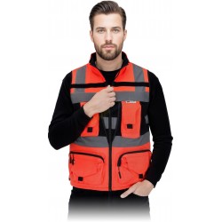 REIS TYAN-V, KAMIZELKA ODBLASKOWA, PASY ODBLASKOWE, OSTRZEGAWCZA