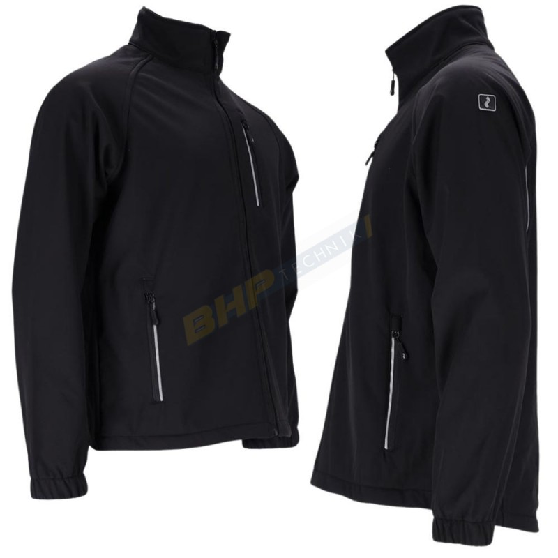 KURTKA MĘSKA SOFTSHELL, REIS LIGO, CZARNA, KURTKA MĘSKA SOFTSHELL, REIS LIGO, CZARNA,