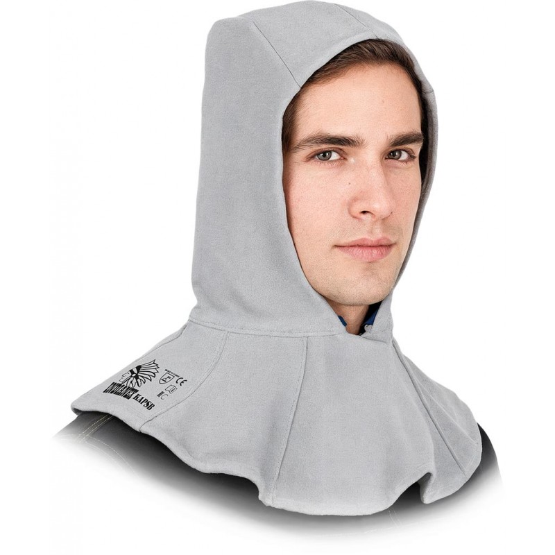 KAPTUR OCHRONNY SKÓRZANY DLA SPAWACZY KAPTUR OCHRONNY SKÓRZANY DLA SPAWACZY