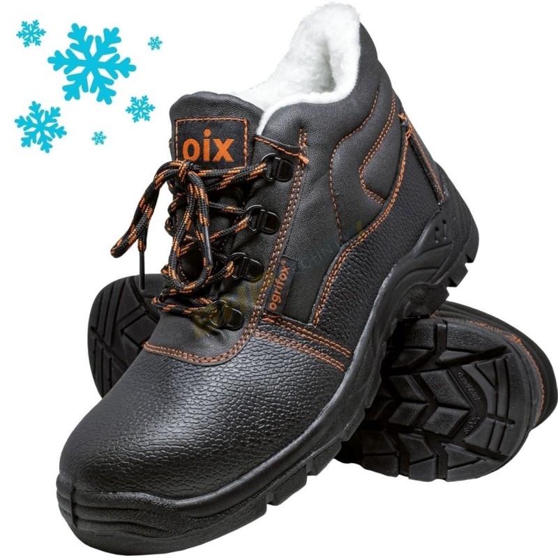 zimowe buty robocze, trzewiki, ogrifox oix-to-sb