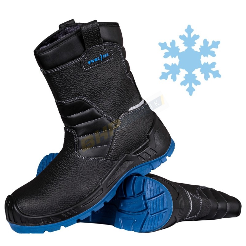 WCIĄGANE BUTY ROBOCZE ZIMOWE, REIS DRAGON ISLANDIG, KALOSZE S3