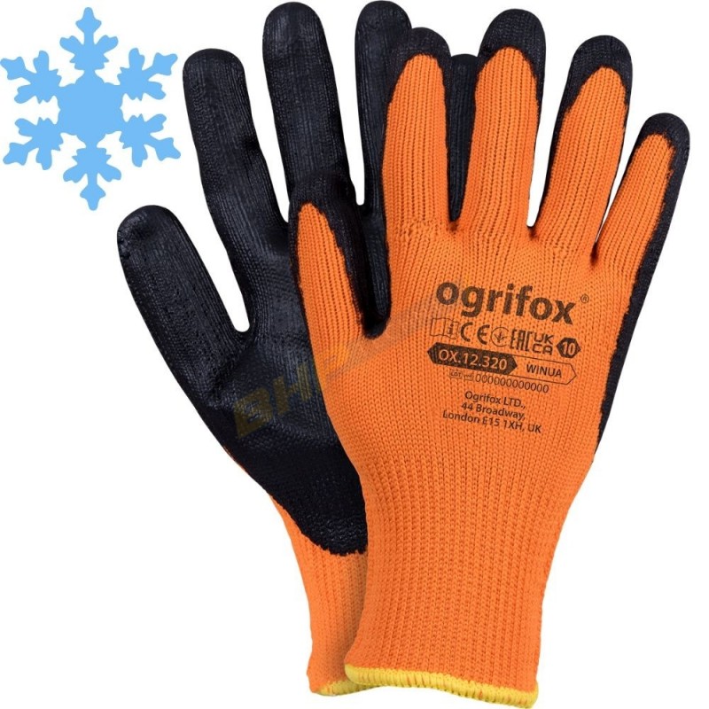 RĘKAWICE robocze oCHRONNE OX.12.320 WINUA OGRIFOX ZIMOWE RĘKAWICE robocze oCHRONNE OX.12.320 WINUA OGRIFOX ZIMOWE