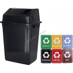 Kosz do segregacji odpadów