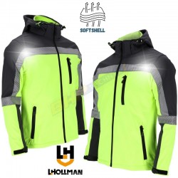 Softshell PIROL kurtka dla kierowców robocza bhp L.HOLLMAN, OCHRONNA,  MĘSKA