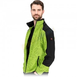 SAGEWORK REIS, BLUZA OCHRONNA, BLUZA MĘSKA, SOFTSHELL ZIELONA