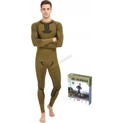 termoaktywna bielizan, komplet termoaktywny , zestaw, reis verran, khaki, męskie