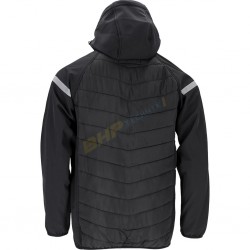 kurtka męska, hybrydowa, ocieplana, softshell, REIS, FLEXSHELL