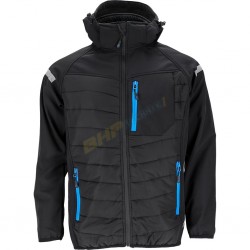 kurtka męska, hybrydowa, ocieplana, softshell, REIS, FLEXSHELL