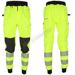 dresy ostrzegawcze robocze, męskie, l.hollman lh-bremmen, spodnie dresowe