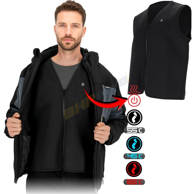 BEZRĘKAWNIK, KAMIZELKA, MĘSKA, ANVIK REIS, MĘSKI, PODGRZEWANY,