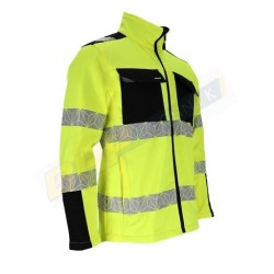 prizmat, l.hollman, kurtka, bluza, męska, softshell, hi-vis, odblask, ostrzegawczy,fluo
