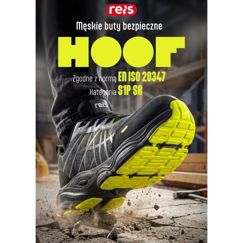 buty robocze ochronne reis hoof s1p