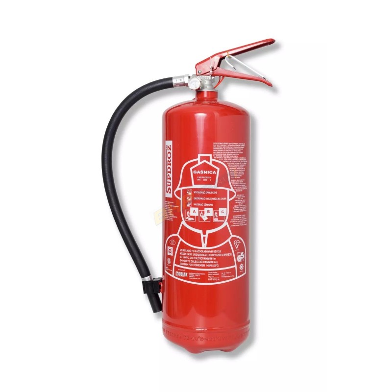 Gaśnica proszkowa 6 kg
