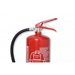 gaśnica proszkowa, gaśnica do ciężarówki, gaśnica do kombajnu