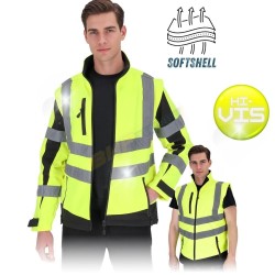 l.hollman, lh-malmo, kurtka, KAMIZELKA, BEZRĘKAWNIK ODBLASKOWY, OSTRZEGAWCZY