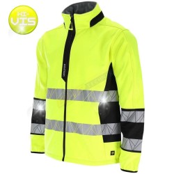 KRAST, l.hollman, kurtka, bluza, męska, softshell, hi-vis, odblask, ostrzegawczy,fluo
