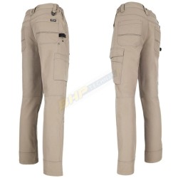 spodnie robocze elastyczne, spodnie robocze męskie, l.hollman lh-NOVENTO