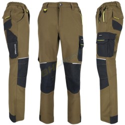 SPODNIE OCHRONNE DO PASA l.hollman LH-GREX, SPODNIE ROBOCZE MĘSKIE, ELASTYCZNE
