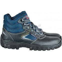 Ogrifox Veiligheidslaarzen - Enkellaarzen Van Rundleer Met Stalen Neus, Antislip Zool En Comfort Voering