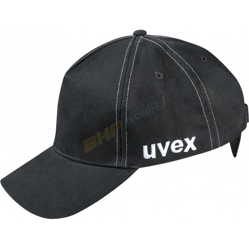 Hełm lekki przemysłowy UVEX U-CAP SPORT czapaka czarny