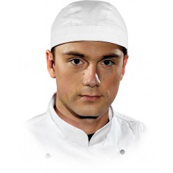 Biała czapka kucharska REIS CZPIRAT - Bawełniana #1