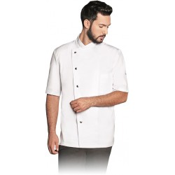 Bluza kucharska z krótkim rękawem REIS BCHEF - Męska bluza kucharska #1