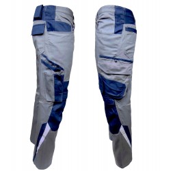 Spodnie ochronne do pasa - LEBER&HOLLMAN POND-T - Bawełniane spodnie robocze w pas #4