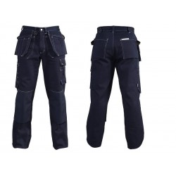 Spodnie monterskie do pasa - LEBER&HOLLMAN LH-STONER - Bawełniane spodnie Cordura #4