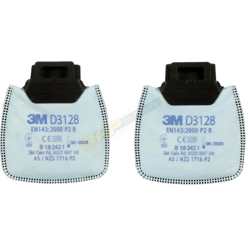 3M filtr przeciwpyłowy Secure Click™P2 R D3128