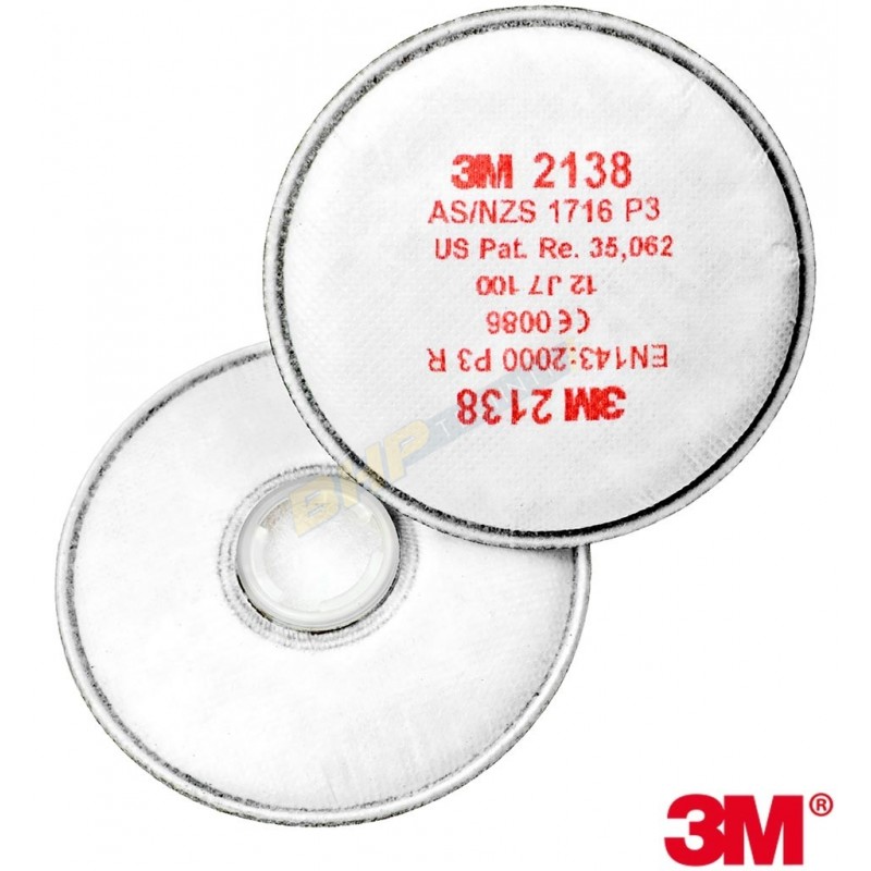 3M 2138 filtry przeciwpyłowe wymienne serii 2000 P3
