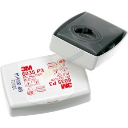 3M 6035 filtry przeciwpyłowe wymienne serii 6000 P3 20 szt. #1