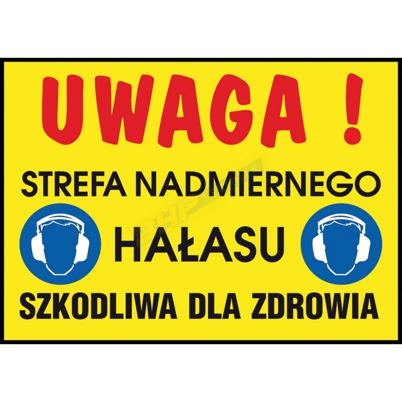 Znak BHP „Uwaga! Zagrożenie Wybuchem” Ex - Tabliczka/naklejka