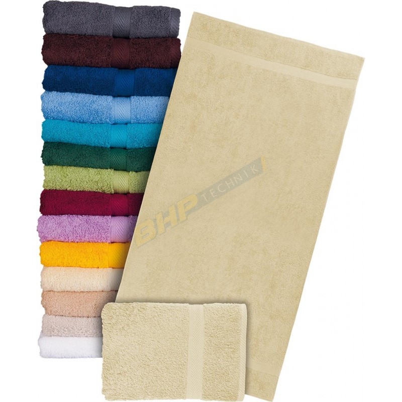 REIS SOFT ręcznik frotte bawełniany 70x140 ecru